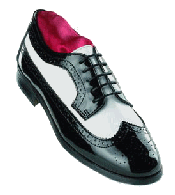 1950s black & white Wingtip shoes