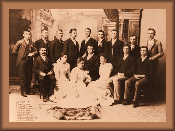 Grad of BYA Class of 1892 - Alonzo Hinckley