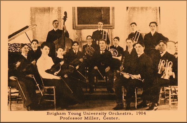 The BYU Orchestra in 1904