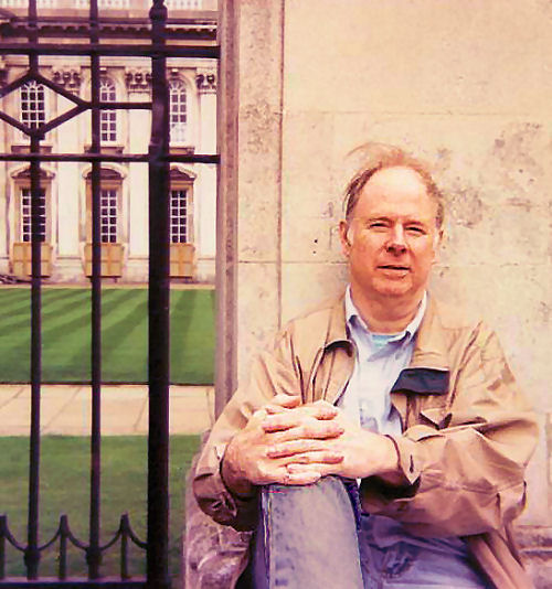 Tom Ryan, living in the UK, at Cambridge in 1995.