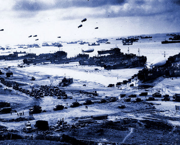 Normandy Invasion in June 1944