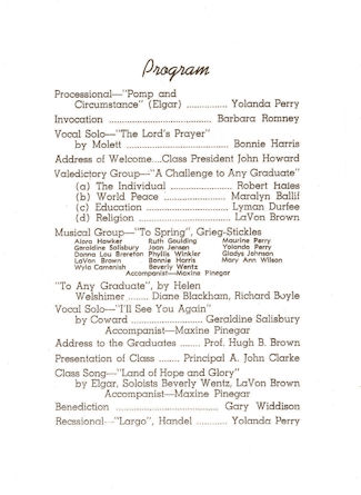 1948 BYH Graduation Program - 3