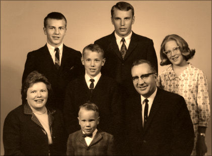 Morris A. Shirts Family in 1967