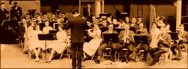 BYH Concert Band in 1962 - Conductor:James Mason