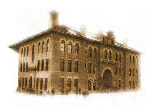 Snow Day at BYA Training School 1902