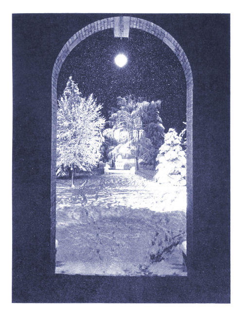 BYHS Front Doors Facing Beehive - Winter 1926