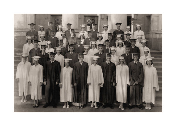 Classic BYH Graduation Photo [Class of 1959]