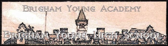 Brigham Young High Banner No. 30 - 195