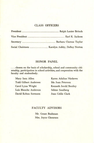 1957 BYH Graduation Program - 6