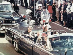 Kennedy in Dallas, Texas, November 22, 1963
