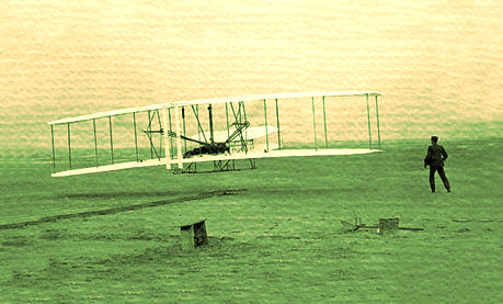 Wright Brothers Flight at Kitty Hawk, 1903