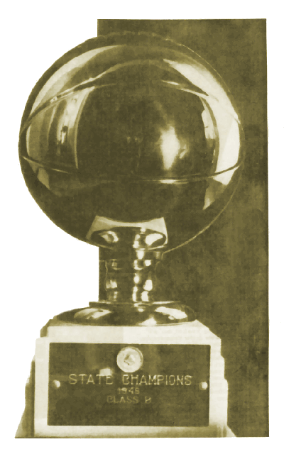 1948 State Basketball Trophy, BYH, Class B