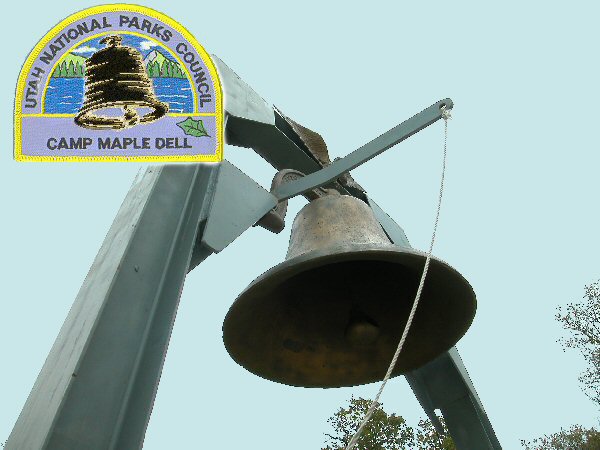 Brigham Young Academy bell, Maple Dell Scout Camp