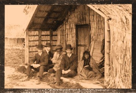 Missionaries among the Maori people