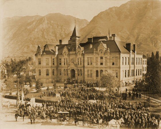 Brigham Young Academy Dedication 1892