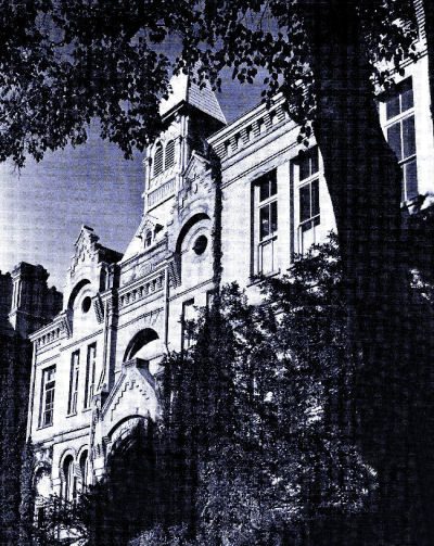 1892 Education Building of B.Y. Academy, in 1921.