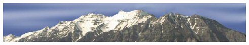 Mount Timpanogas above Utah Valley